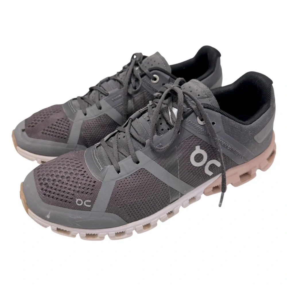 On Running Cloudflow Helion Rock Rose Sneakers Size 8.5 Womens‎